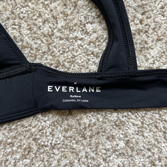 Everlane ReNew Plunge Triangle Swim Top - Picture 4 of 4